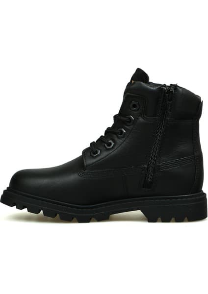 Cat Bruiser 2.0 Çocuk Günlük Bot 015F101087-BLACK-DERI