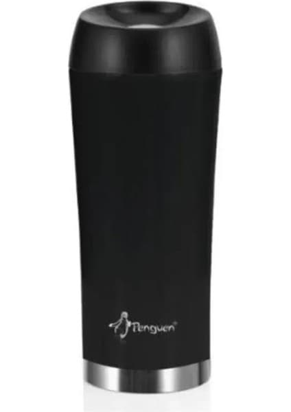PENGUEN-3024 Siyah Mug Termos