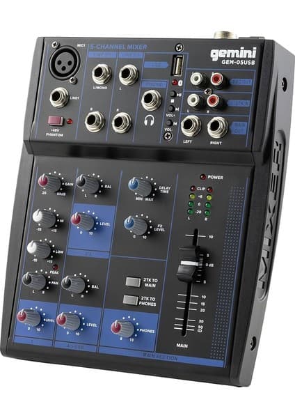 Gemini GEM-05USB 5 Kanal