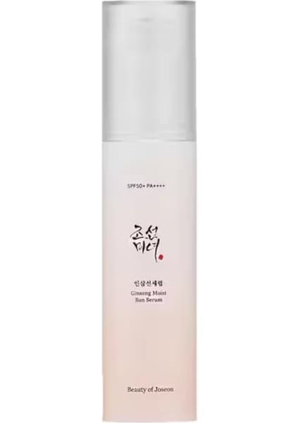 Beauty Of Joseon Ginseng Moist Sun Serum SPF50+ Tüm Cilt Tipleri İçin Nemlendirici 50