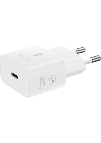 Samsung EP-T2510N Type C Hızlı Şarj Adaptörü (25W) - Beyaz