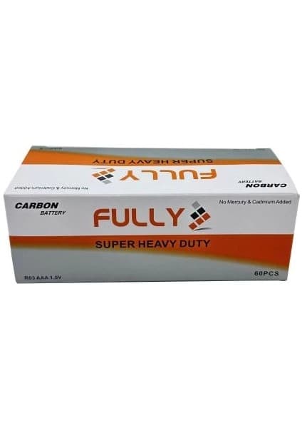 Fully Aaa Süper Heavy Duty Ince Kumanda Pil 60
