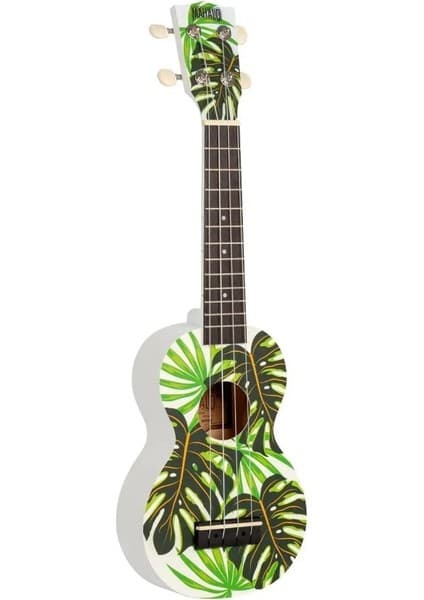 Mahalo MA1MT Art Series Soprano Ukulele (Monstera Palm