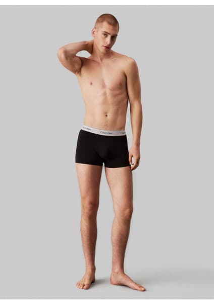 Calvin Klein Siyah Erkek Boxer LV00NB4392VQO S Beden Rahat Paça Tipi Modern