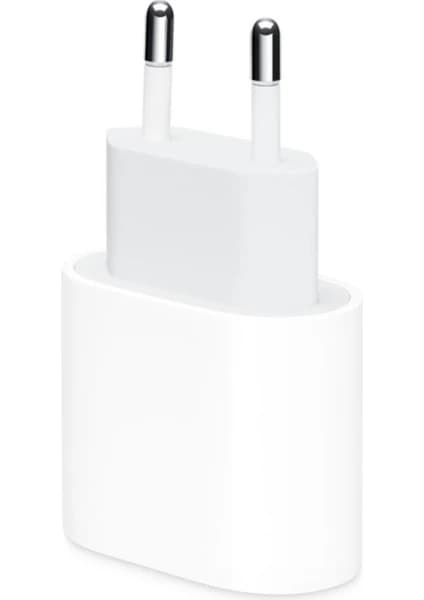Apple 20 W USB-C Güç Adaptörü Hızlı Şarj ile Uyumlu iPhone Modelleri için İdeal Ev Şarjı