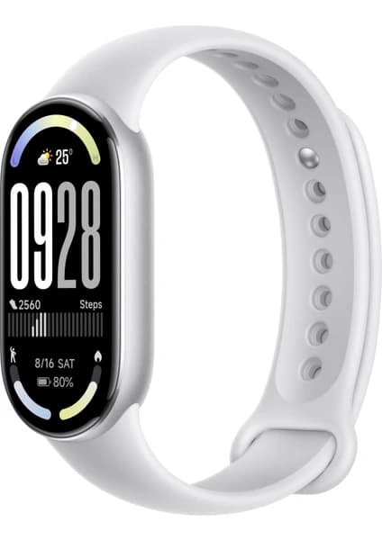 Xiaomi Smart Band 10 Glacier Silver Akıllı Bileklik