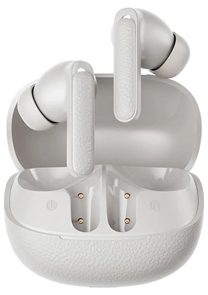 Buds Anc HT15 Bluetooth Kulaklık - 45 Db. Anc - 6 Mikrofon Enc - Çift Cihaz Gürültü Engelleme Ipx4 Beyaz