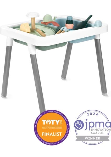 Skip Hop Discoverosity 3'ü 1 Arada Duyusal Masası Çok Renkli Eğitici Oyun ve Gelişim
