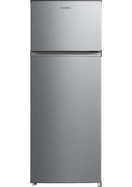 Kumtel Silver Çift Kapılı Buzdolabı 204 L HTMF-210SL Geniş Hacim Enerji Tasarruflu Tasarım