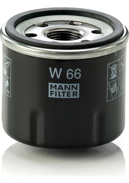 W 66 - Yağ Filtresi - Mann