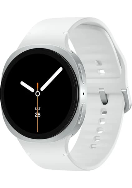 Samsung Galaxy Watch8 Large Gümüş Modeli ile Adımsayar ve Kalp Ritmi Ölçme Özellikleri SM-L330NZSATUR
