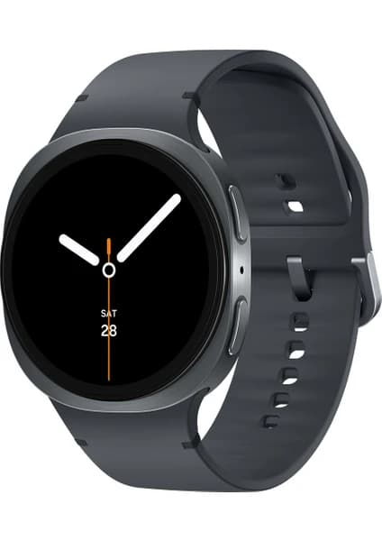 Samsung Galaxy Watch8 Large Koyu Gri SM-L330NDAATUR Akıllı Saat GPS Kalp Ritmi Ölçme Özellikleriyle