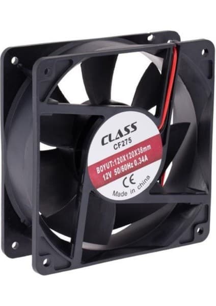Class Cf 276 120X120X38 Dc 24V Aksiyel Fan 85.00 Hava Hacmi 4.80W