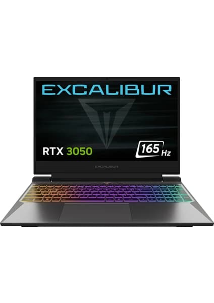 Casper Excalibur G870 Intel Core i7 13620H 16GB 1TB SSD RTX3050 Freedos 15.6" 165Hz Taşınabilir Bilgisayar G870.1362-BFJ0X-C