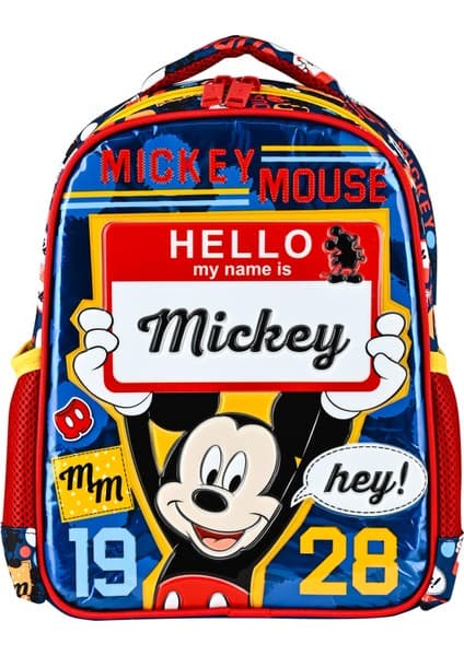 Ottonya Mıckey Mouse Anaokulu Çantası Brıck