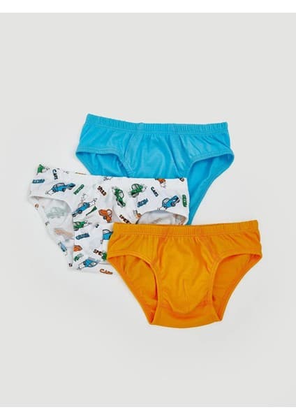 Lcw Kids Beli Lastikli Baskılı Erkek Çocuk Külot 3'lü (W5) Fiyatı