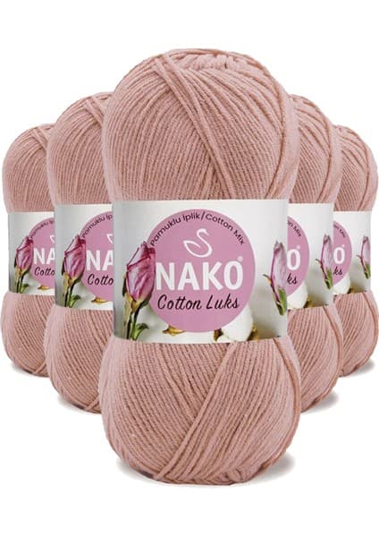 5 Adet Cotton Lüks Yelek Tunik Kazak Bluz Hırka Ipi Yünü Pudra