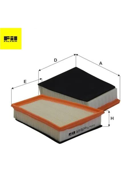Hava Filtresi Citan-Kangoo Ii 1.5dci Fil Filter 165462862R/ C2510/ 1/ A1573