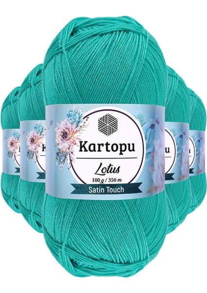 Kartopu 5 Adet Lotus Bikini Büstiyer Bluz Örgü Ipi K440