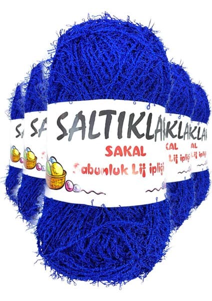 Saltıklar 5 Adet Sakal Sabunluk Lif Ipliği