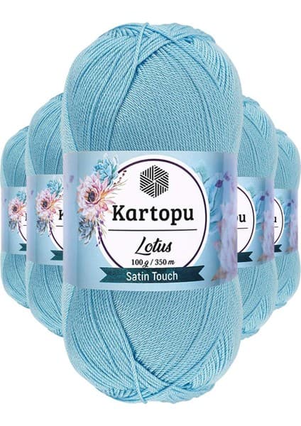Kartopu 5 Adet Lotus Bikini Büstiyer Bluz Örgü Ipi K537 Bebe