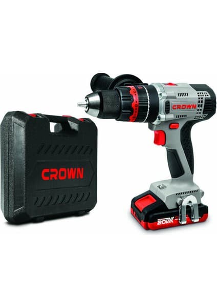 Crown Akülü Darbeli Matkap 20V-2AH CT21075HMX-2 Bmc Fiyatı