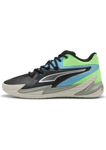 Puma 31135309 Dagger Puma Black-Bright A Siyah - Mavi - Yeşil Erkek Basketbol