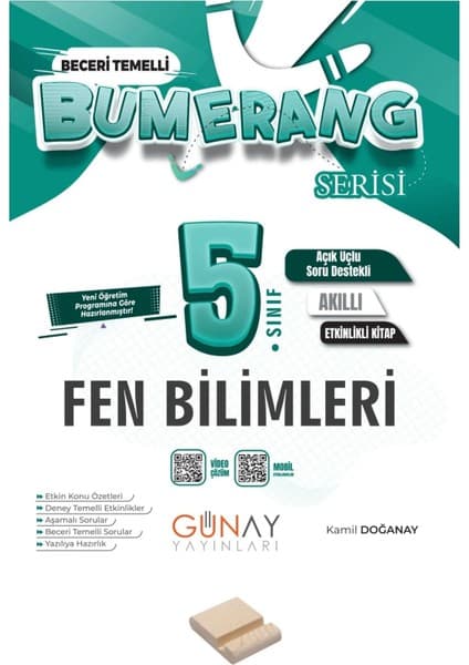 Günay Yayınları 5. Sınıf Bumerang Etkinlikli Fen