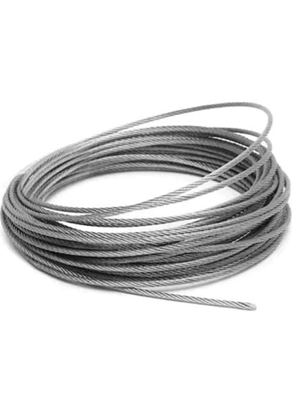 Çelik Halat 6 mm 10 Metre (6X12+7 K.öz) Fiyatı - Taksit Seçenekleri