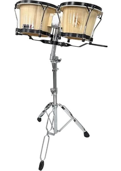 BG-210ST Standlı Naturel Bongo Siam Meşesi Doğal