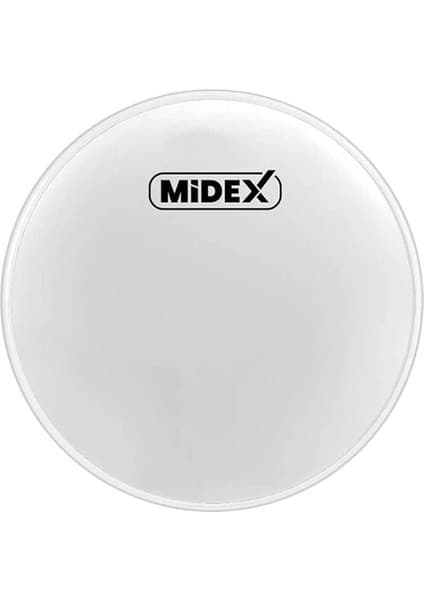 Midex DR-16WH Beyaz Renk 16 Inç Tom Bateri Davul Derisi Fiyatı