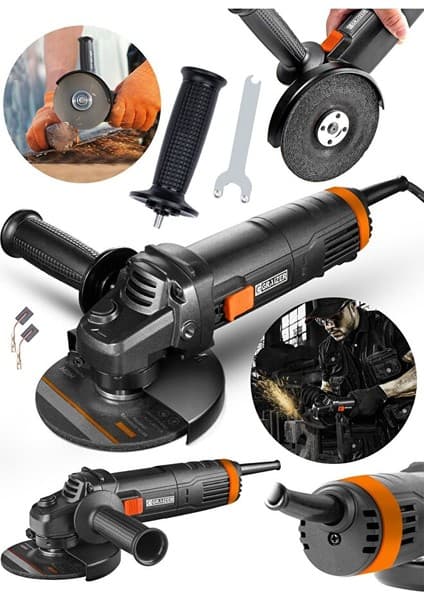 Graizer Avuç İçi Taşlama Makinesi 4200 W Metal Kesme ve Zımparalama İçin Ergonomik