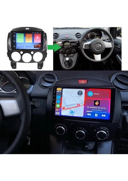Mazda 2 Android Multimedya Sistemi 6-128