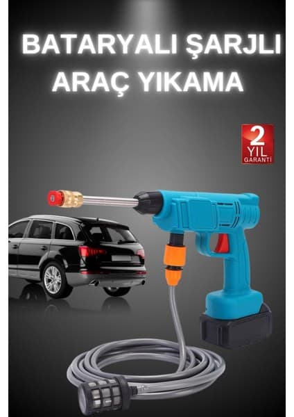 Teknodayım Şarjlı ve Yüksek Basınçlı Oto Yıkama Makinesi ve Fiyatı