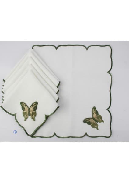 Mikasa Moor Nicole Yeşil 6lı Peçete 40X40 MK01.054628 Fiyatı