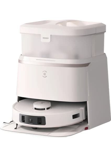 ECOVACS DEEBOT T30 Omni Pro Robot Süpürge ve Paspas, 15.400 Pa Emiş Gücü, Otomatik Toz Boşaltma, Sıcak Hava ile Kurutma, 200 Dakikaya Kadar Çalışma , Evcil Hayvan Tüyleri ve Halılar İçin Temizlik