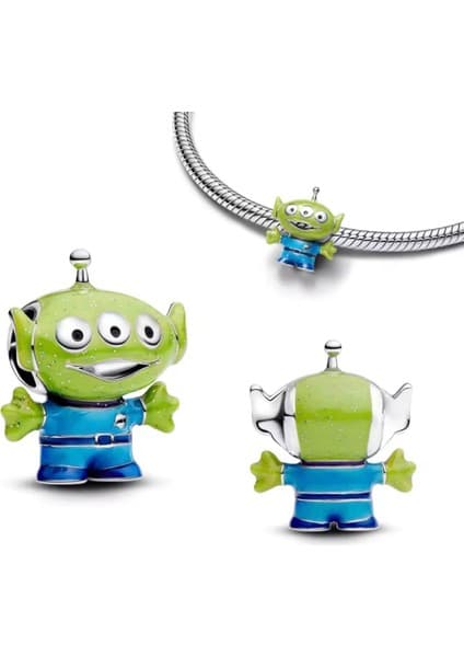 Hector Co Jewellery Gümüş Pixar Oyuncak Hikayesi Alien