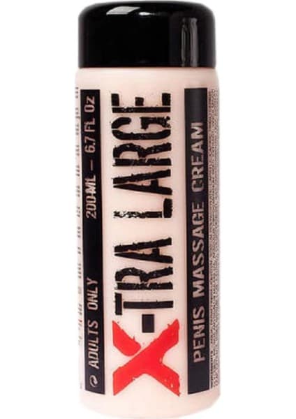 Süper X-Tra Large Erkekler Için Pe.nis Büyütme Masaj ve Bakım Kremi 200 ml x 1