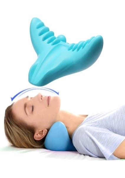 Just Cheap Store Kayropraktik Boyun Yastığı U Şekilli Masaj Destekli Ağrı Kesici Bellek Köpük