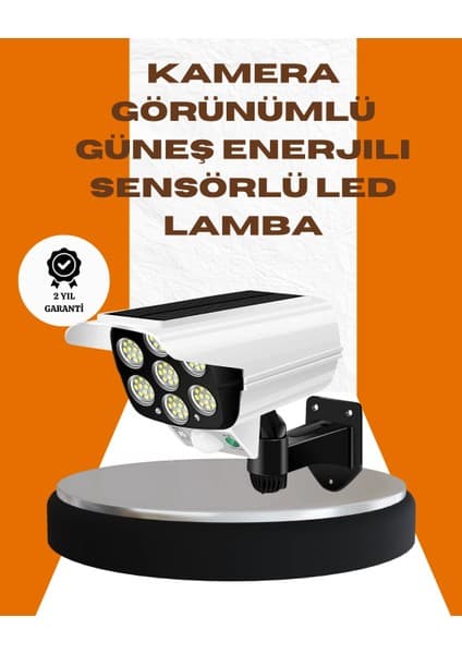 Eco Lounge Solar Şarjlı Kamera Tasarımlı LED Duvar Lambası Fiyatı