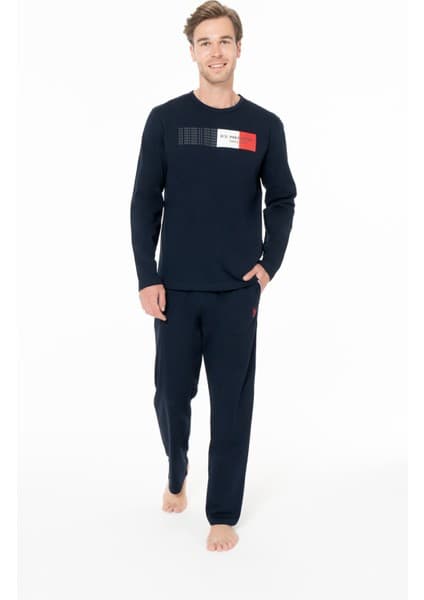U.s. Polo Assn Yuvarlak Yaka Pijama Takımı