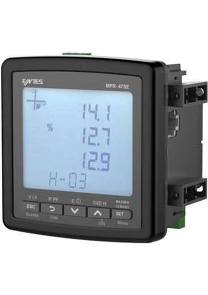 Entes MPR-47S-IP54 Yeni Nesil Şebeke Analizörü Mpr-4,