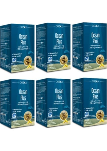 Orzax Ocean Plus 3 Al 2 Öde 1200 Mg Balık Yağı 90 Kapsül (2