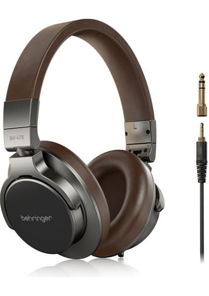 Behringer BH470 Stüdyo Monitör Kulaklığı 40 mm Dinamik Sürücüler ile Yüksek Ses