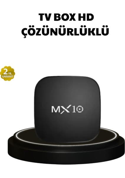 Toptan Bulurum Mx Box S 4K Android Tv Box – Google Asistan, Dolby Ses, 8 GB Hafıza, Chromecast