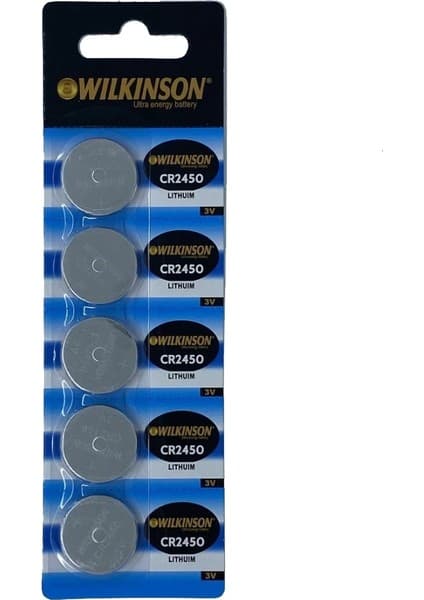 Magicool Wılkınson 2450 3V Lityum Düğme Pil 5'li Paket Fiyatı