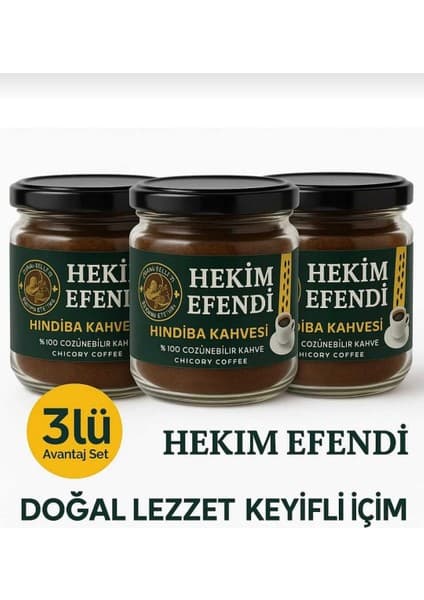Hekim Efendi Hindiba Kahvesi - (120 Kullanım) Net