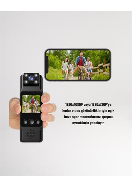 Hareket Algılayıcılı Taşınabilir Mini Kamera - 3mp Fiyatı