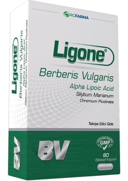 Ligone Berberis Complex 60 Kapsül Bitkisel Takviye Edici Gıda Türkiye Menşeli İçerik