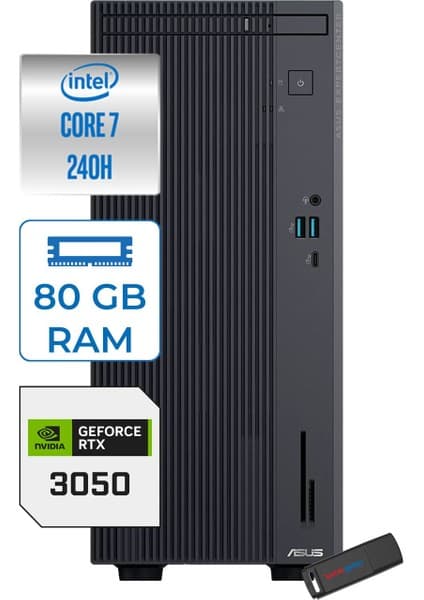 Asus Expertcenter P500MV Intel® Core™ Ultra 7 240H 5.2ghz Aı Fiyatı